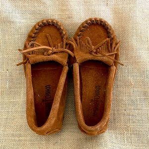 Minnetonka kids moccasins